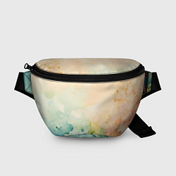 Поясная сумка Светлая акварель, цвет: 3D-принт