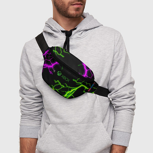 Поясная сумка Xbox storm молнии / 3D-принт – фото 3