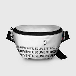 Поясная сумка Ювентус лого паттерн спорт, цвет: 3D-принт