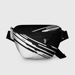 Поясная сумка Ювентус спорт текстура, цвет: 3D-принт