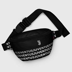 Поясная сумка Juventus pattern fc club steel, цвет: 3D-принт — фото 2