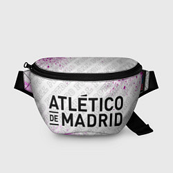 Поясная сумка Atletico Madrid pro football по-горизонтали, цвет: 3D-принт