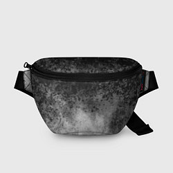 Поясная сумка Абстракция - серые чернила, цвет: 3D-принт