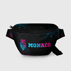 Поясная сумка Monaco - neon gradient по-горизонтали, цвет: 3D-принт