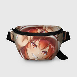 Поясная сумка Реинкарнация Безработного Eris smile, цвет: 3D-принт