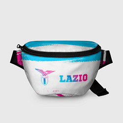 Поясная сумка Lazio neon gradient style по-горизонтали, цвет: 3D-принт