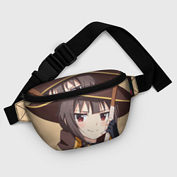 Поясная сумка Konosuba Мэгумин cute, цвет: 3D-принт — фото 2