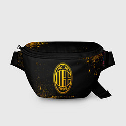 Поясная сумка AC Milan - gold gradient, цвет: 3D-принт