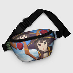 Поясная сумка Konosuba Мэгумин cute, цвет: 3D-принт — фото 2