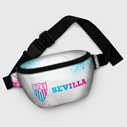 Поясная сумка Sevilla neon gradient style по-горизонтали, цвет: 3D-принт — фото 2