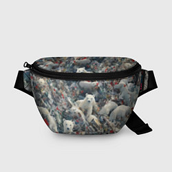 Поясная сумка Найди всех медвежат - паттерн, цвет: 3D-принт