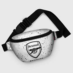 Поясная сумка Arsenal sport на светлом фоне, цвет: 3D-принт — фото 2