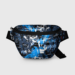 Поясная сумка Extreme glitch, цвет: 3D-принт