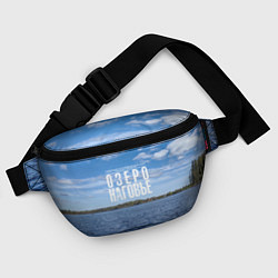 Поясная сумка Озеро Наговье, цвет: 3D-принт — фото 2