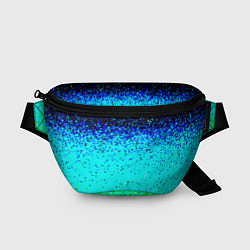 Поясная сумка Пикселизация неоновых цветов, цвет: 3D-принт