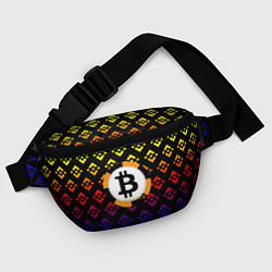 Поясная сумка Bitcoin binance, цвет: 3D-принт — фото 2