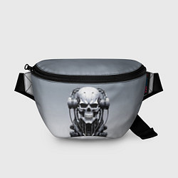 Поясная сумка Cool cyber skull - ai art fantasy, цвет: 3D-принт