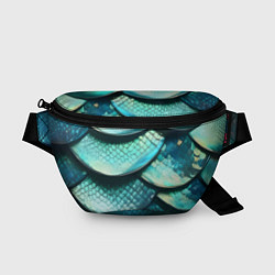 Поясная сумка Чешуя крупной рыбы