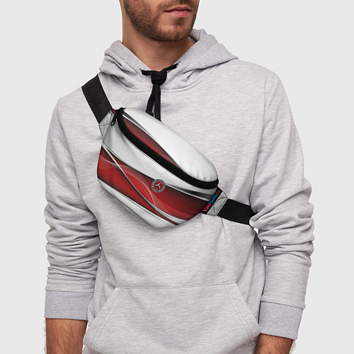 Поясная сумка Mercedes benz авто / 3D-принт – фото 3