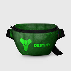 Поясная сумка Destiny - green gradient по-горизонтали, цвет: 3D-принт