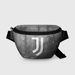 Поясная сумка Juventus - grey gradient, цвет: 3D-принт