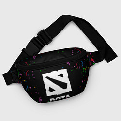 Поясная сумка Dota конфети, цвет: 3D-принт — фото 2