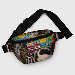 Поясная сумка Tekken tatoo japan, цвет: 3D-принт — фото 2