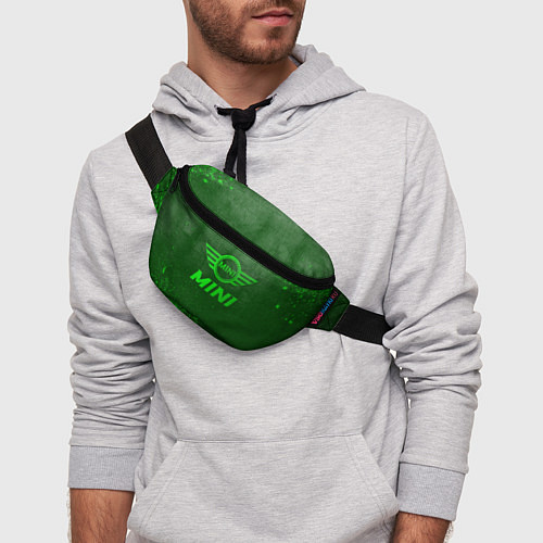 Поясная сумка Mini - green gradient / 3D-принт – фото 3