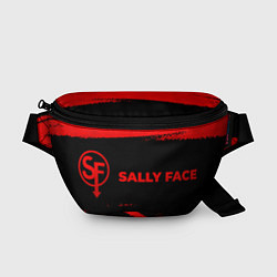 Поясная сумка Sally Face - red gradient по-горизонтали, цвет: 3D-принт