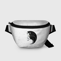 Поясная сумка Кот инь ян