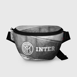 Поясная сумка Inter - grey gradient по-горизонтали, цвет: 3D-принт