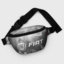 Поясная сумка Fiat - grey gradient по-горизонтали, цвет: 3D-принт — фото 2