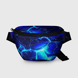 Поясная сумка Синие плиты лед