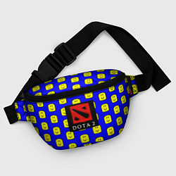 Поясная сумка Dota smile pattern, цвет: 3D-принт — фото 2