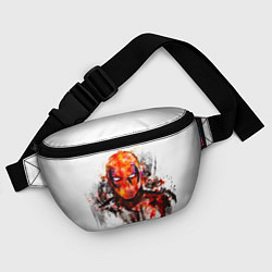 Поясная сумка Дэдпул краски, цвет: 3D-принт — фото 2