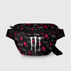 Поясная сумка Monster energy x Ojingeo geim, цвет: 3D-принт