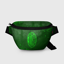 Поясная сумка AC Milan - green gradient, цвет: 3D-принт