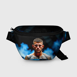 Поясная сумка Дастин Порье в дыму, цвет: 3D-принт