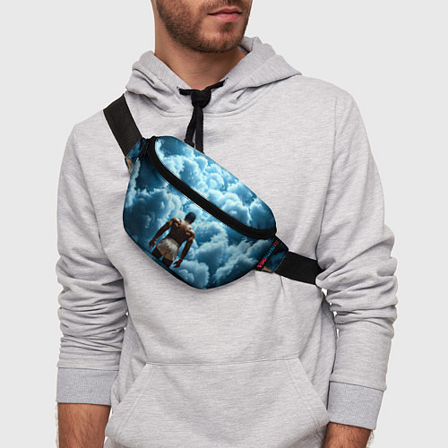 Поясная сумка Мухаммед Али в синем дыму / 3D-принт – фото 3