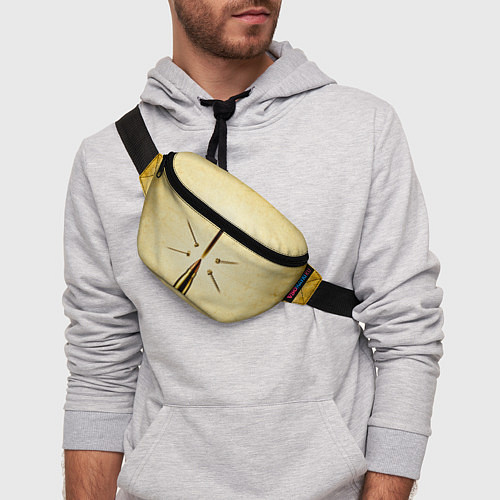 Поясная сумка Патрон на бежевом / 3D-принт – фото 3