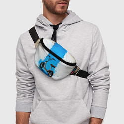 Поясная сумка Самокат с сиденьем, цвет: 3D-принт — фото 2