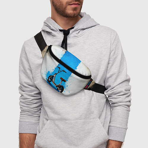 Поясная сумка Самокат с сиденьем / 3D-принт – фото 3