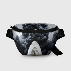 Поясная сумка Сапборд в черном дыму