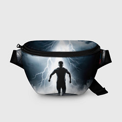 Поясная сумка Спринтер в грозу, цвет: 3D-принт
