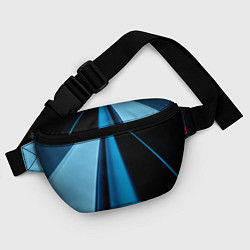Поясная сумка Black blue, цвет: 3D-принт — фото 2
