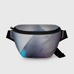 Поясная сумка Color grey with stripes