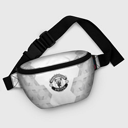 Поясная сумка Manchester United white poly, цвет: 3D-принт — фото 2