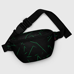 Поясная сумка Color light green line, цвет: 3D-принт — фото 2