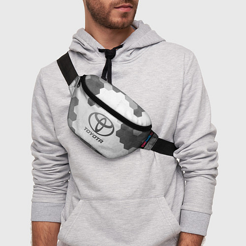 Поясная сумка Toyota - white gradient / 3D-принт – фото 3