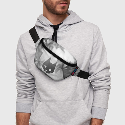 Поясная сумка Stray - white gradient / 3D-принт – фото 3